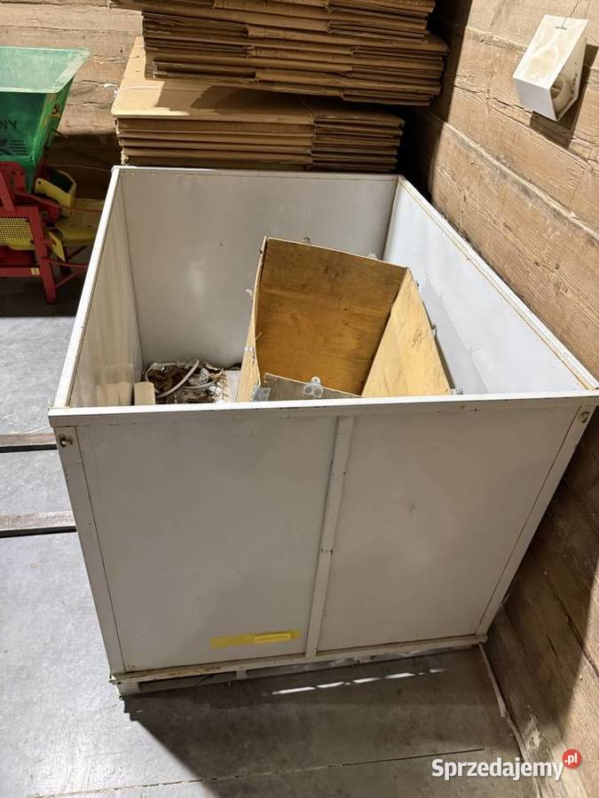 Skrzyniopaleta pojemnik kontener metalowy Obsza