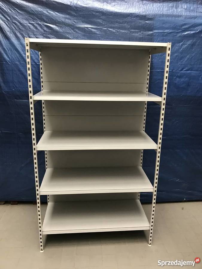 Regał sklepowy metalowy wzmacniany dyskontowy Ostrołęka