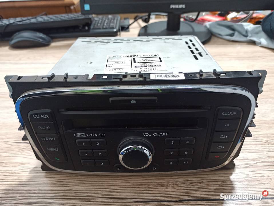 Radio 6000 CD Ford Focus MK2 Mondeo MK4 119 Radzyń Podlaski