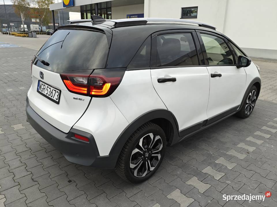 Honda Jazz V Crosstar 2022 Full Hybrid 15 White 4/5 mazowieckie