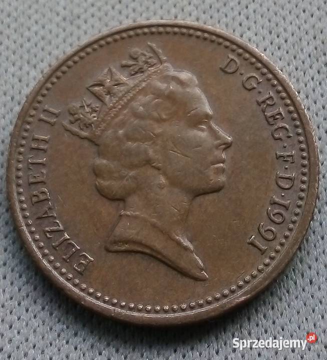 WIELKA BRYTANIAONE PENNY1991 r 2 Numizmatyka sprzedam