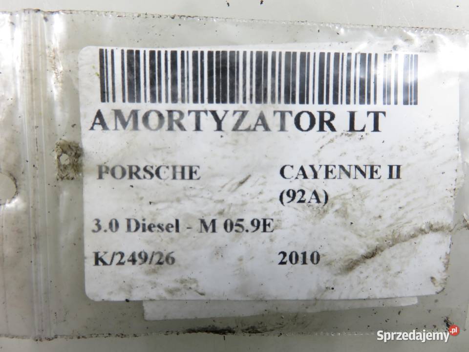 AMORTYZATOR TYŁ PORSCHE CAYENNE II 92A 30 Diesel małopolskie