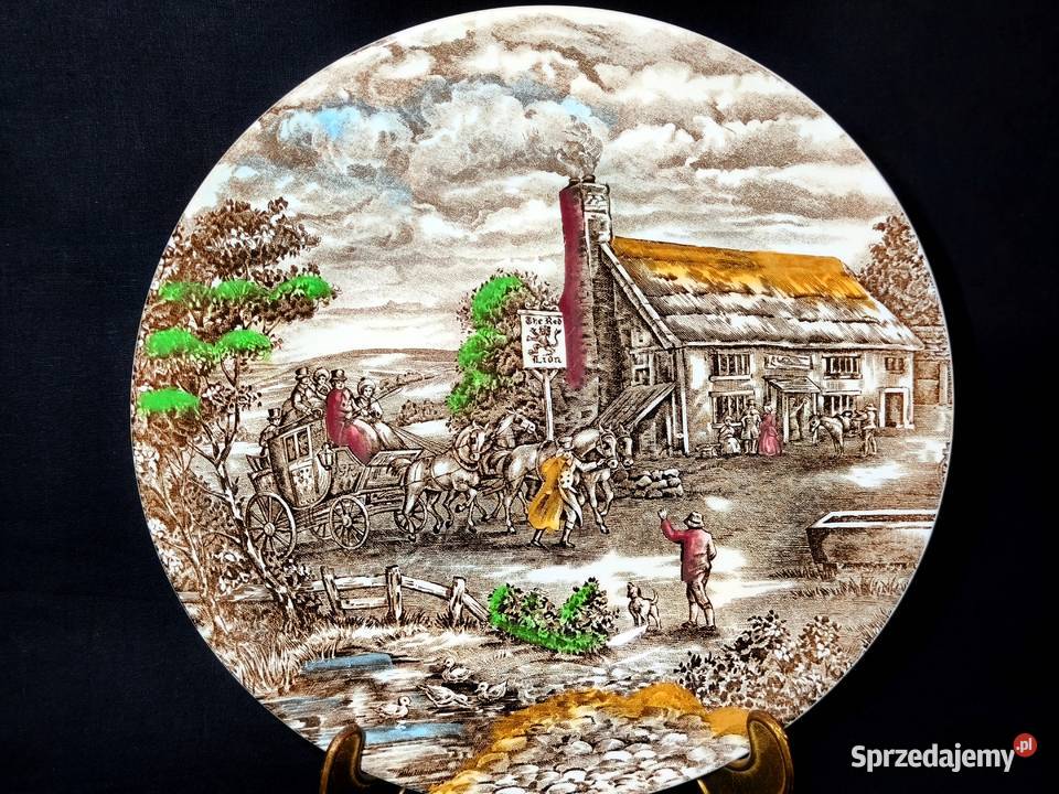 Talerz płaski angielski WoodSons Porcelana i szkło