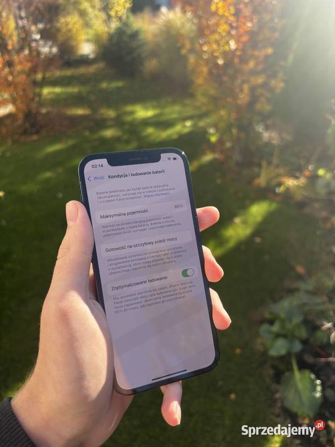 iPhone 12 Pro 256 GB bateria 86 Łódź
