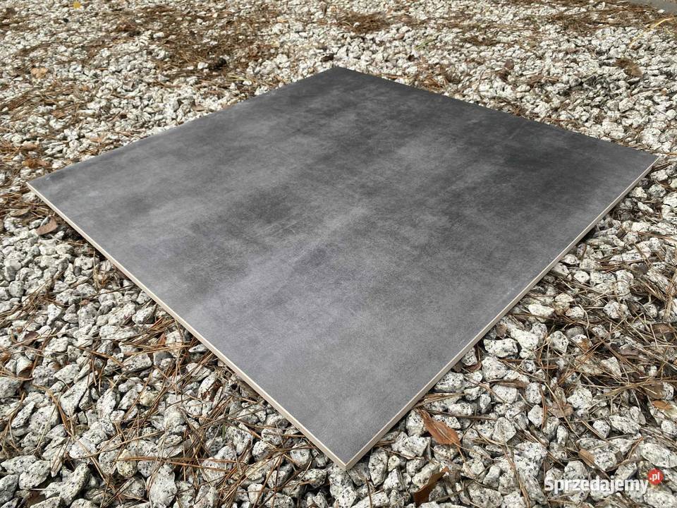 GRES Podłoga Ściana STREET ANTRACITE 60x60 Płytki uniwersalne Żyrardów
