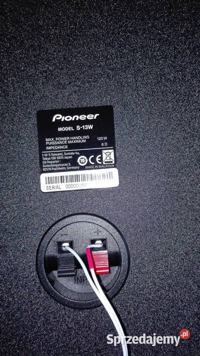 Kolumna Pionner 120W Model S13W Warszawa