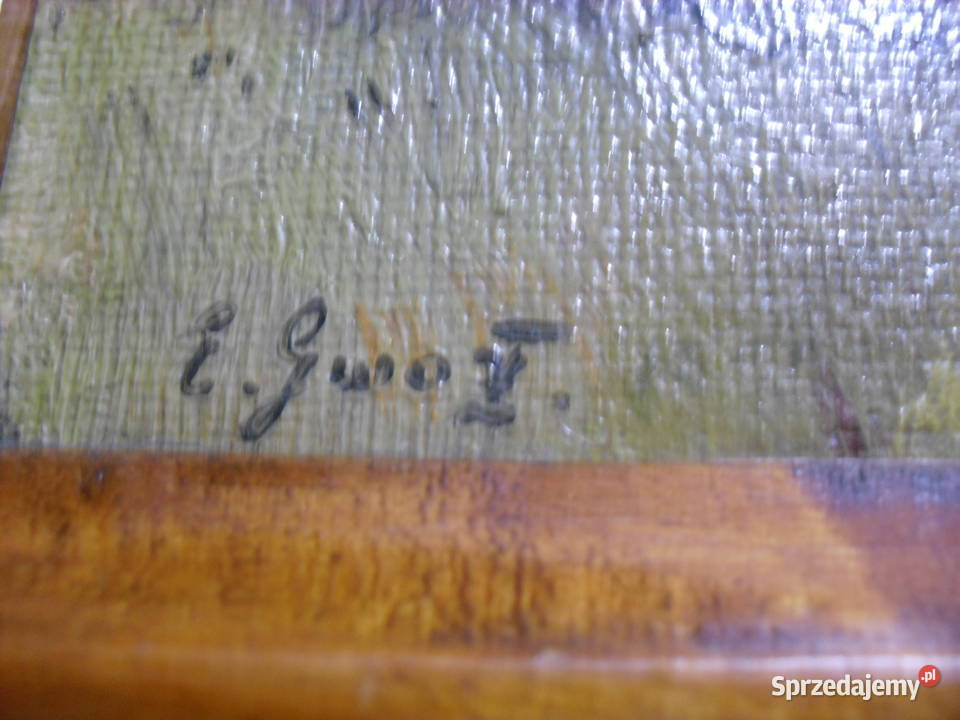 Obraz olejny sygnowany 82x51