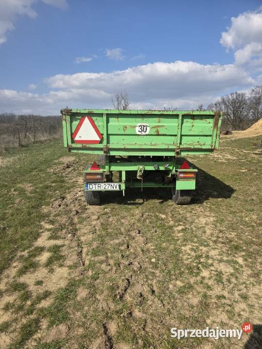 Przyczepa rolnicza wywrotka 45t Trzebnica