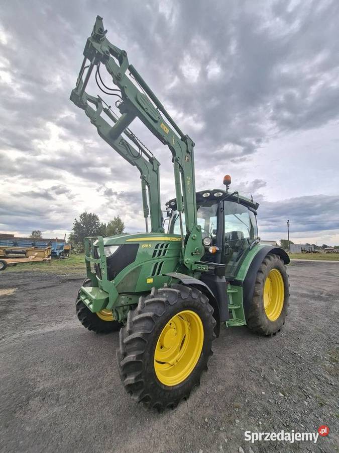 John Deere 6115r 14 r Z Turem JD H 340 moc 115 4 Czersk