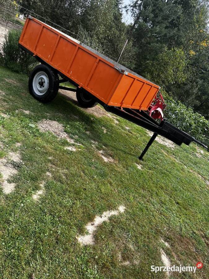Przyczepa rolnicza sztywna małopolskie Krzywaczka