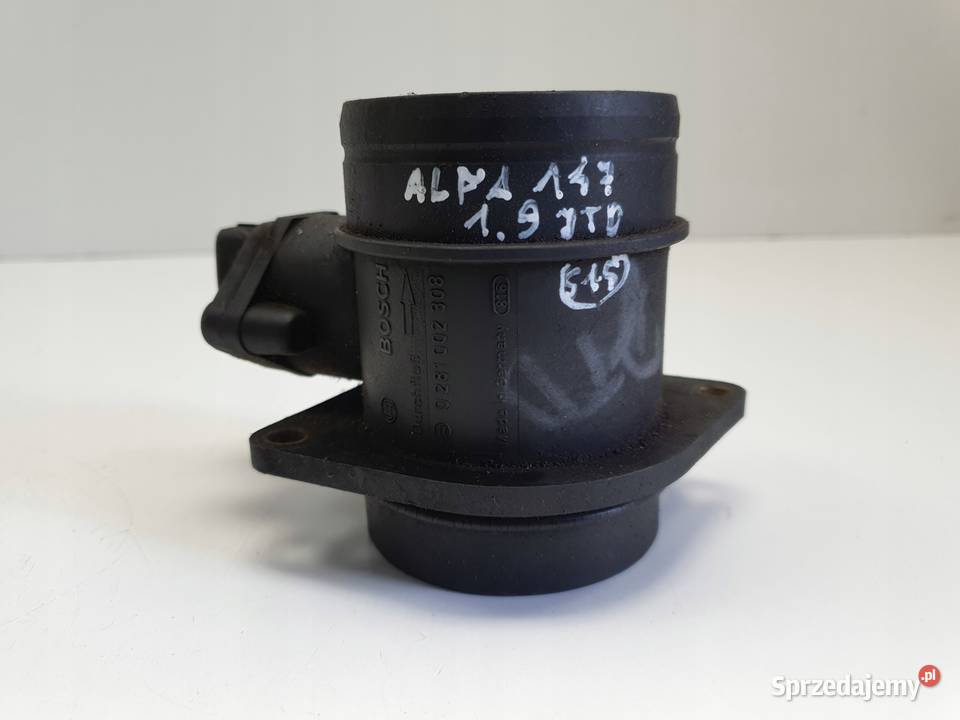 PRZEPŁYWOMIERZ Alfa Romeo 147 19 JTD POWIETRZA osobowe lubelskie