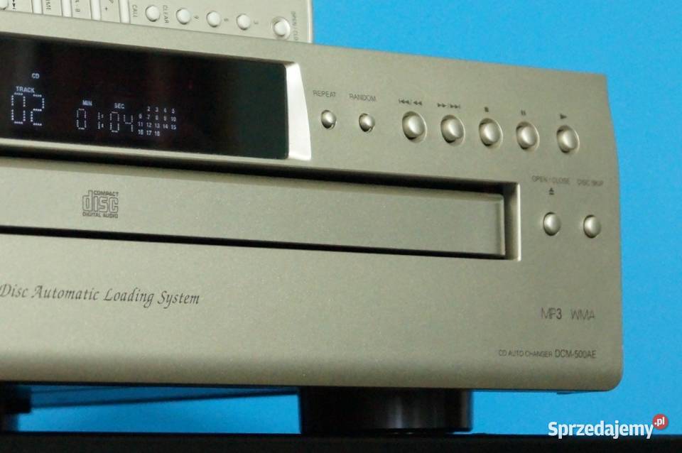 ZMIENIARKA NA 5 PŁYT CD DENON DCM500AE Z PILOTEM Jerzmanowice