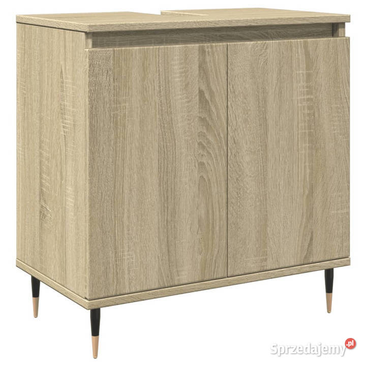 Szafka łazienkowa dąb sonoma 58x33x60 WM849673 Warszawa