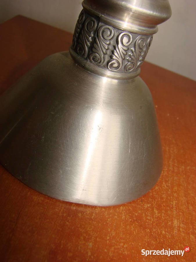 Pewter Norway cynowy świecznik Pruszcz Gdański