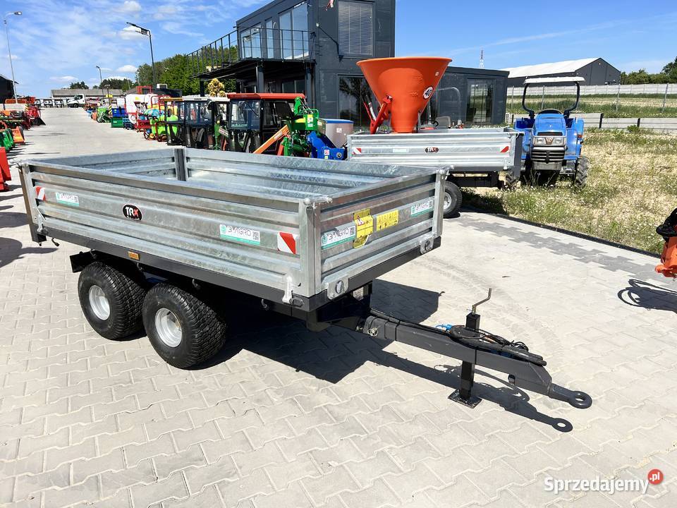 Przyczepka przyczepa 15 2T z kiprem i