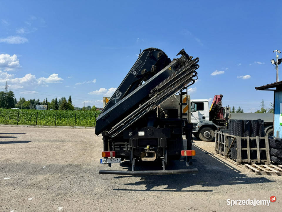 MAN TGA400 MAN TGA400 dźwig Hiab widły niski tempomat Samochody ciężarowe Gdów