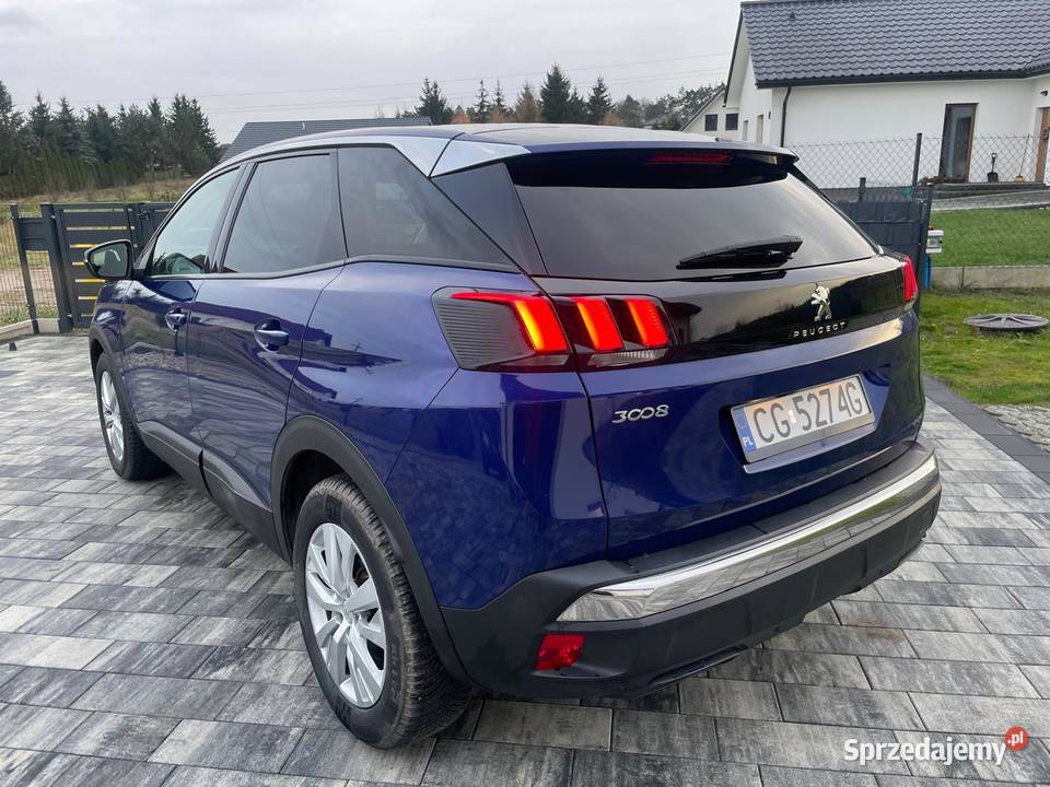 Peugeot 3008 Automat 15 Diesel Kamera Ledy ABS kujawsko-pomorskie Grudziądz
