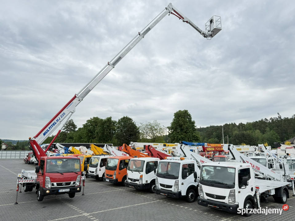 Nissan Cabstar Podnośnik Koszowy 226m Zwyżka Widełki