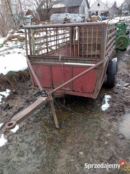 Dwukółka wózek dwukołówka przyczepa Kaczkowice sprzedam