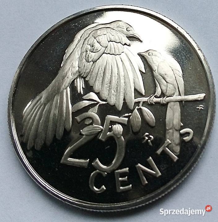 BRYTYJSKIE WYSPY DZIEWICZE25 CENTS1976 r Legionowo