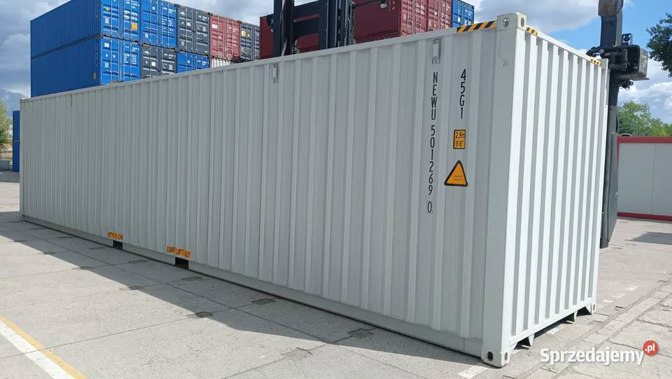 Nowy kontener morski 12 metrowy 40 High Cube One Magazynowanie Piotrków Trybunalski sprzedam