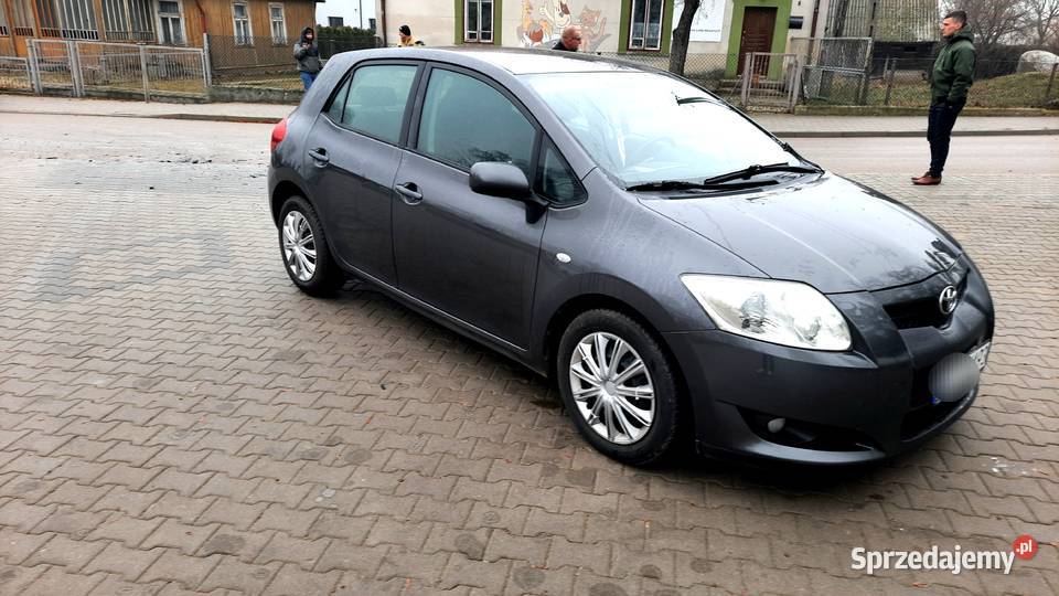 Toyota Auris 2009r 133 benzyna kolizji Siedlce