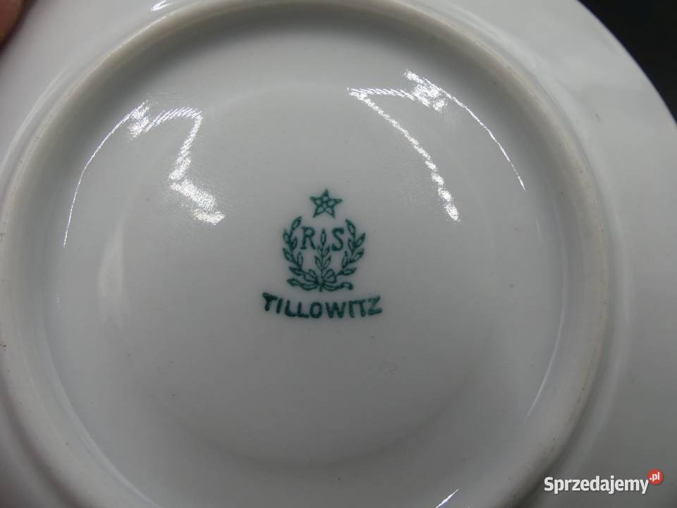 Zjawiskowy komplet do mokki art deco Tułowice wielkopolskie Poznań