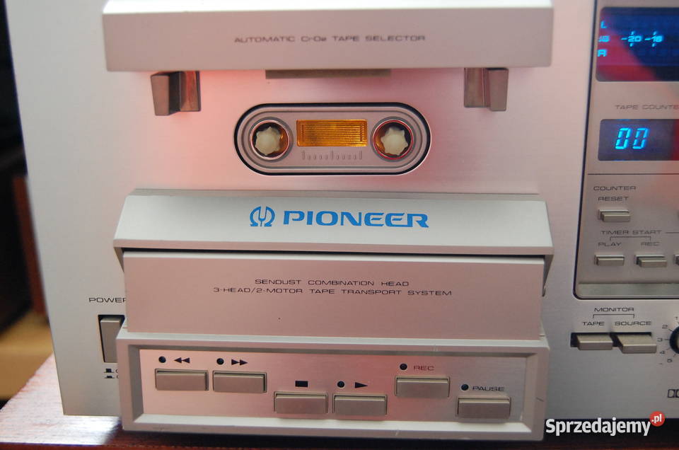 Pioneer CTF900 srebrny magnetofon kasetowy Dobrzyca