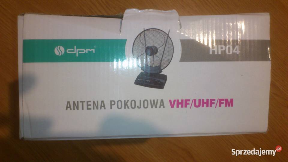 Antena wewnętrzna do odbioru telewizji naziemnej Łódź