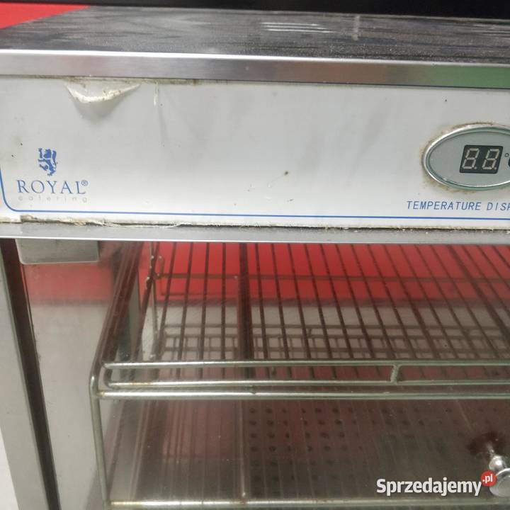 Witryna grzewcza 3 półki 1200 W Gastronomia Mińsk Mazowiecki