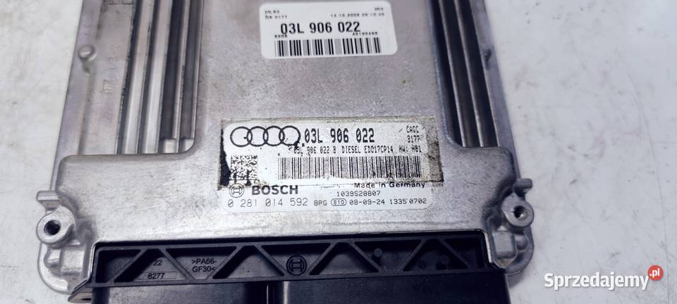 KOMPUTER STEROWNIK SILNIKA AUDI A4 A5 03L906022 śląskie Przystajń