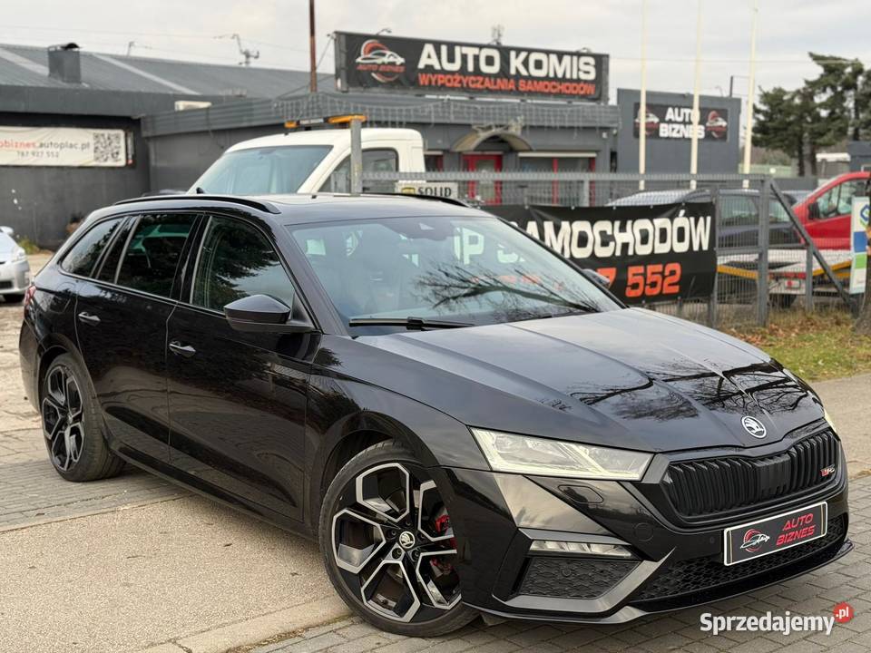 Skoda Octavia IV 2020 teraz 20 RS d 2021 Zadbany Rok produkcji 2021 Częstochowa