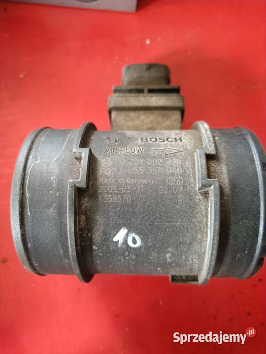 Przepływomierz powietrza Bosch Opel Fiat 13 CDTI Gdynia