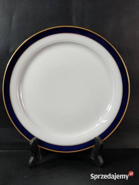 Talerz Płaski Porcelanowy Eschenbach Echy Kobalt