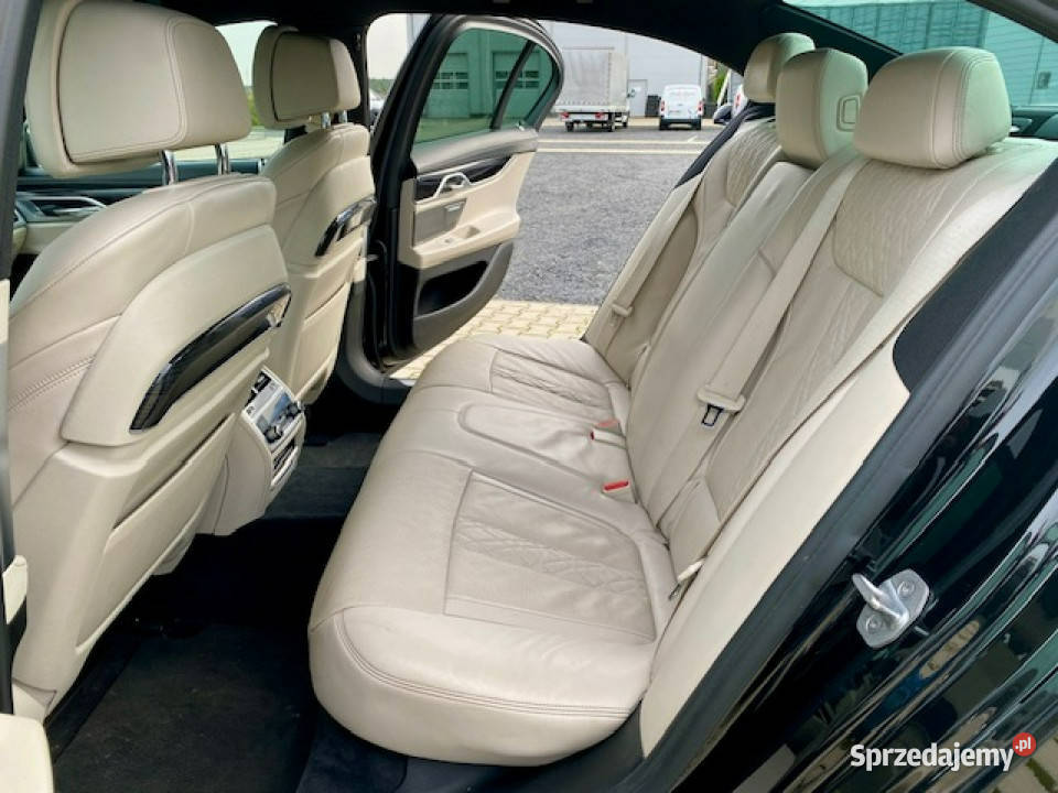 BMW 750 SALON XDrive VOLL 400 M PAKIET HEAD UP czujnik parkowania Leszno