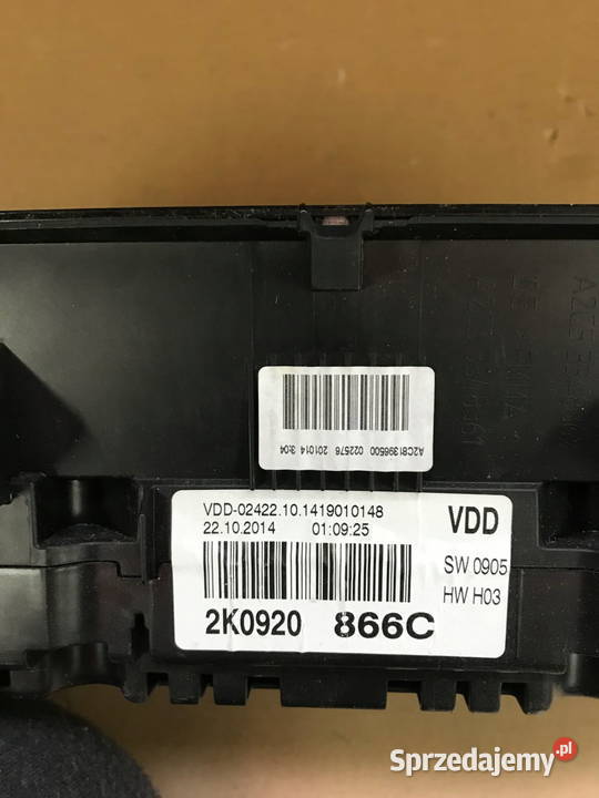 LICZNIK ZEGAR VW CADDY III LIFT 20TDI 2K0920866C Barwałd Dolny sprzedam