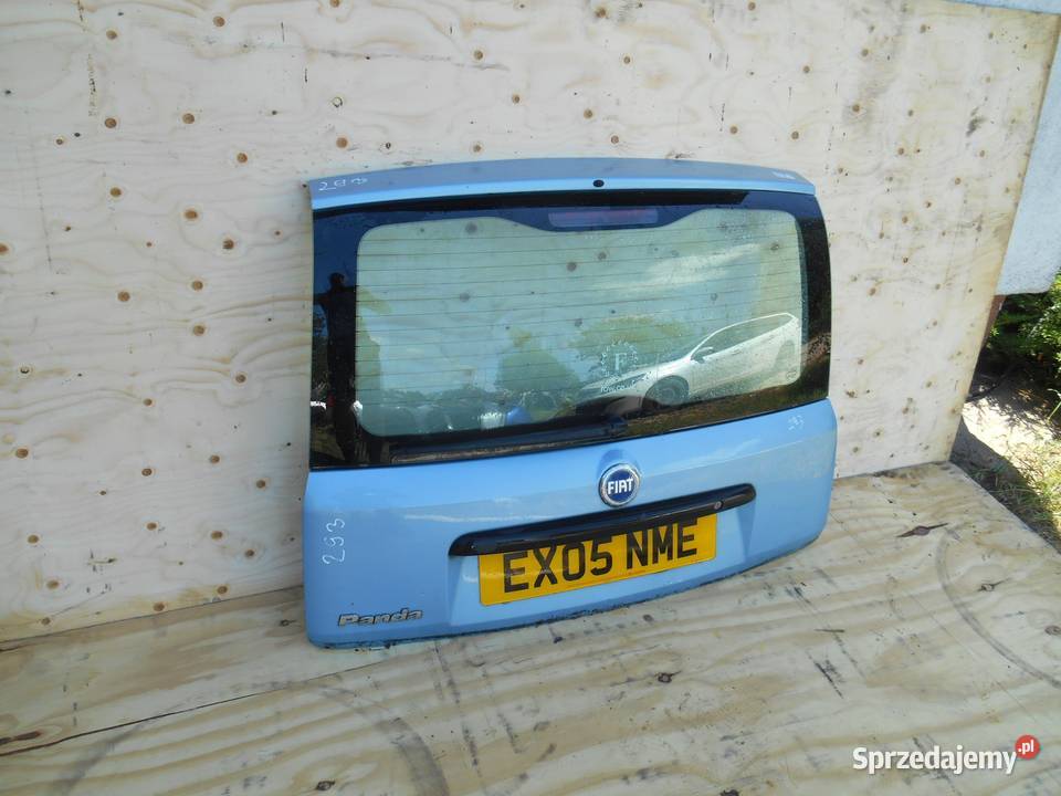 FIAT PANDA II HB 737A KLAPA TYŁ Motoryzacja