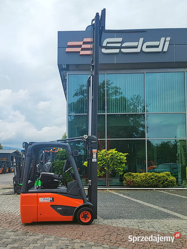 Wózek widłowy elektryczny Linde E1602 16 t Kęty