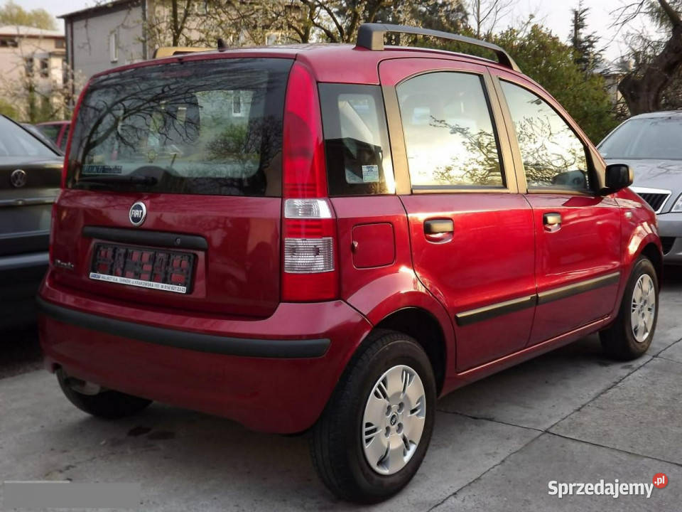 Fiat Panda 33BEZWYPADKOWYkrajowy PANDA NOWA II manualna Panda Skawina