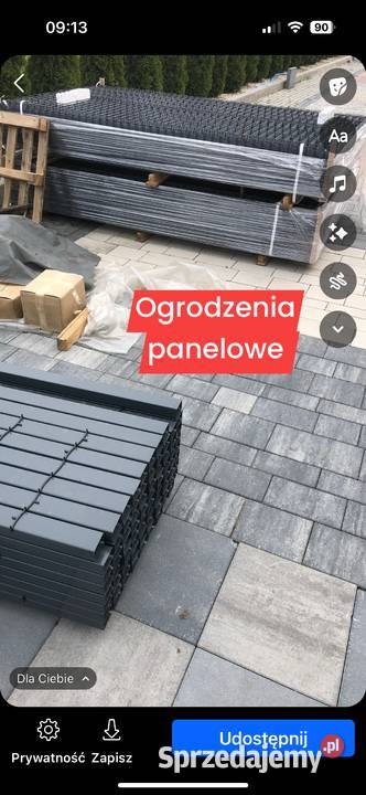 Panele ogrodzeniowe fi4 153 grafit Sieradz