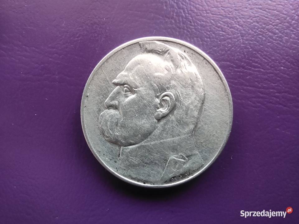 Moneta II RP 5 1935 PIŁSUDSKI Srebro Rzadkość Pruszków sprzedam
