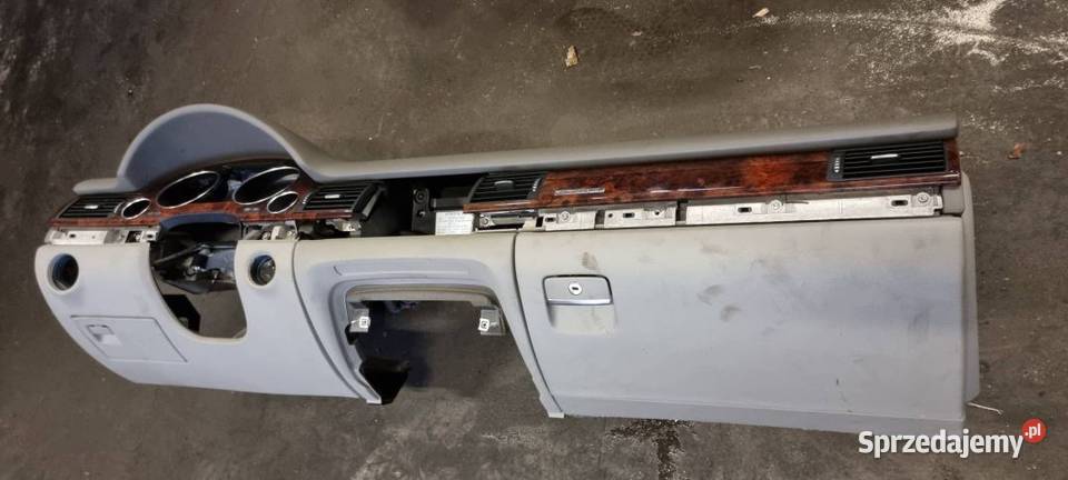 DESKA KOKPIT AUDI A8 D3 II LIFT S8 Pozostałe Motoryzacja Lipno