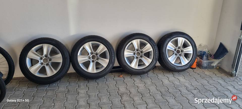 Ładne kołaalufelgi 17 BMW opony zimowe Pirelli Samochodowe Jelenia Góra