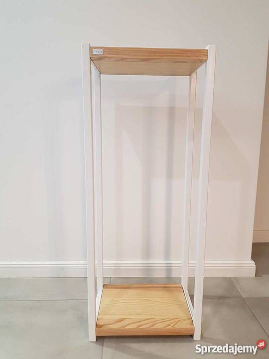 Stojak na drewno kominkowe industrialny loft Grzybno