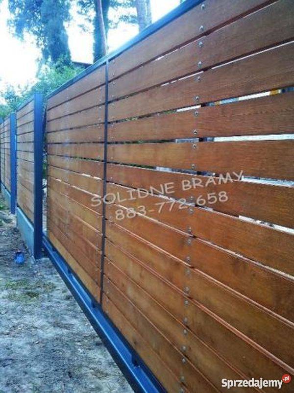 Brama automatyczna dwuskrzydłowa 4m z furtą 1m mazowieckie Otwock sprzedam