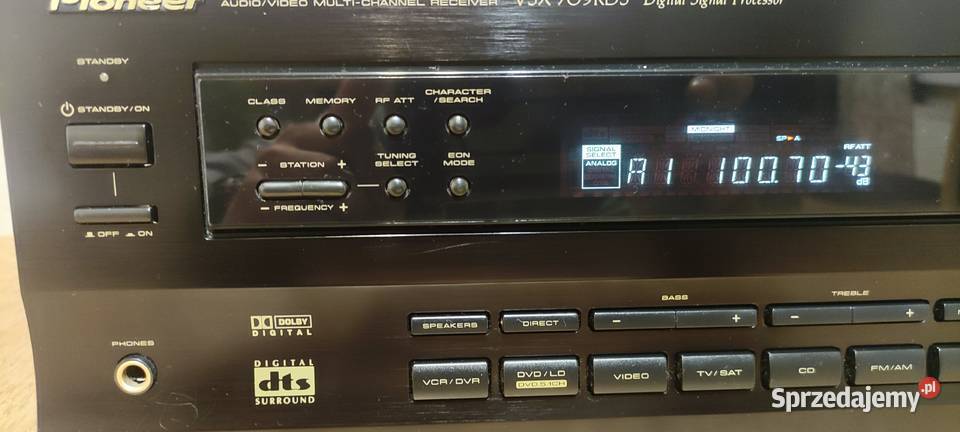 AMPLITUNER PIONEER VSX709 RDS Kutno