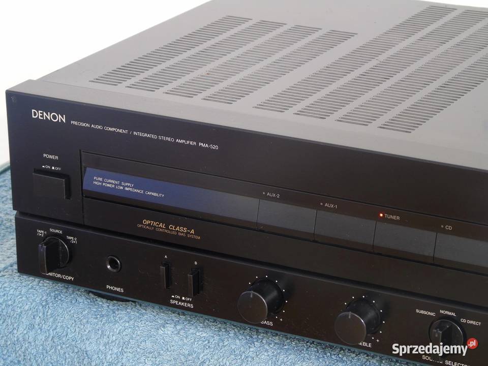 Wzmacniacz Denon PMA520 czarny świetne stereo Jasło