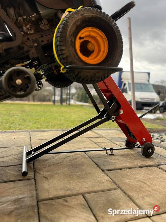 Podnośnik do traktorka kosiarki samojezdnej Ogród Rudnik