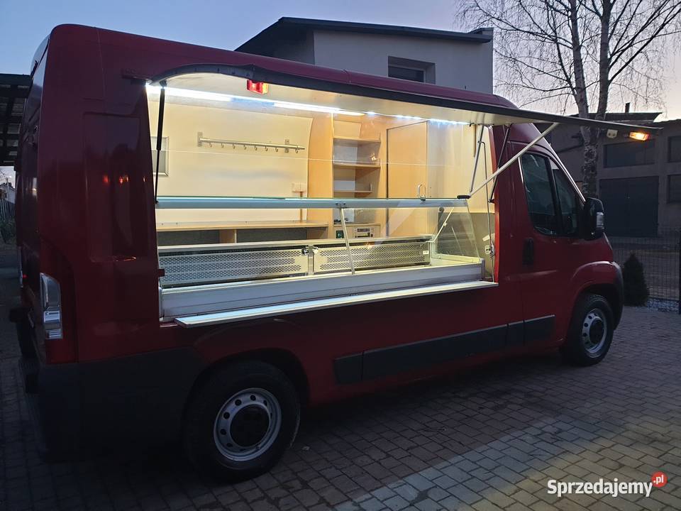 Peugeot Boxer autosklep foodtruck lada zachodniopomorskie Dębno