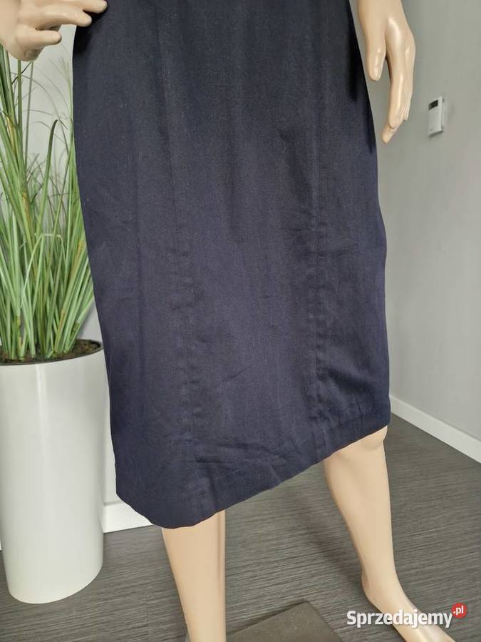 Granatowa sukienka marki HM Rozmiar 38(M) Nowogard